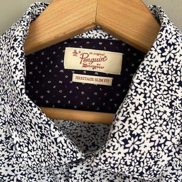 Original Penguin Other - Original Penguin Mens shirt size 17 (32/33), fab floral cotton button down.